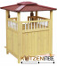Etruskisches Katzenhaus mit Klappe