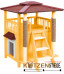 Etruskisches Katzenhaus mit Klappe